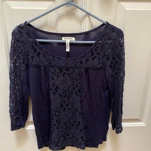 Aeropostale navy blue top